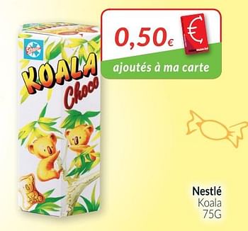 Promotions Nestlé koala - Nestlé - Valide de 01/07/2018 à 31/07/2018 chez Intermarche
