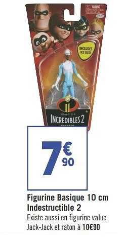 Promotions Figurine basique indestructible 2 - Produit Maison - Géant Casino - Valide de 03/07/2018 à 15/07/2018 chez Géant Casino