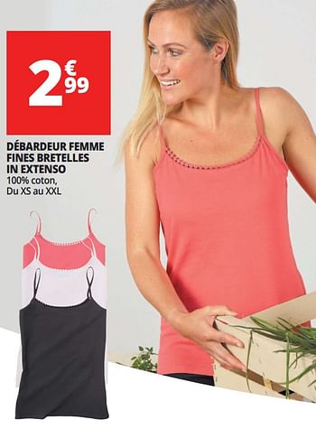 Promo In extenso sous-pull femme chez Auchan