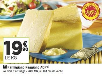 Promotions Parmigiano reggiano aop - Parmigiano Reggiano - Valide de 10/07/2018 à 22/07/2018 chez Géant Casino
