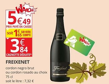 Promoties Freixenet - Freixenet - Geldig van 11/07/2018 tot 22/07/2018 bij Auchan