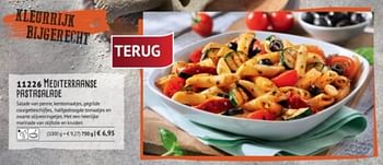 Promoties Mediterraanse pastasalade - Huismerk - Bofrost - Geldig van 12/07/2018 tot 31/08/2018 bij Bofrost