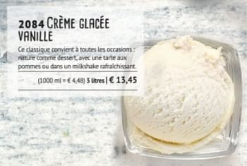 Promotions Crème glacée vanille - Produit maison - Bofrost - Valide de 12/07/2018 à 31/08/2018 chez Bofrost