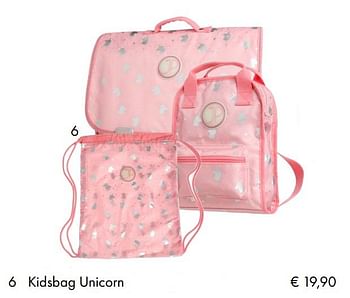 Promotions Kidsbag unicorn - JP - Valide de 10/07/2018 à 15/09/2018 chez Multi Bazar