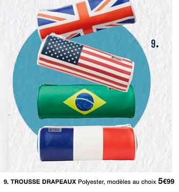 Promotions Trousse drapeaux - Produit Maison - MonoPrix - Valide de 04/07/2018 à 29/07/2018 chez MonoPrix