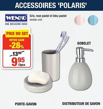 Promotions Accessoires `polaris` - Wenko - Valide de 12/07/2018 à 19/08/2018 chez HandyHome