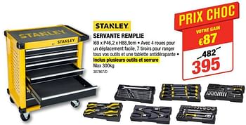 Promotions Stanley servante remplie - Stanley - Valide de 12/07/2018 à 19/08/2018 chez HandyHome