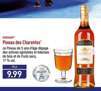 Promotion Aldi Pineau Des Charentes Daviaud Boissons Valide Jusqua 4 Promobutler