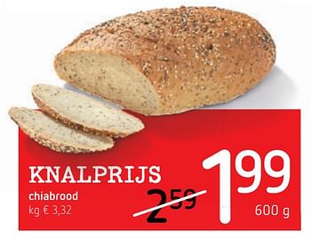 Promoties Chiabrood - Huismerk - Spar Retail - Geldig van 19/07/2018 tot 01/08/2018 bij Spar (Colruytgroup)