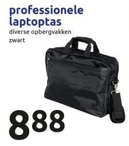 Promoties Professionele laptoptas - Huismerk - Action - Geldig van 18/07/2018 tot 24/07/2018 bij Action