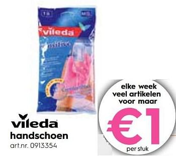 Promoties Vileda handschoen - Vileda - Geldig van 16/07/2018 tot 31/07/2018 bij Blokker