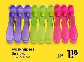 Promotions Wasknijpers - Produit maison - Blokker - Valide de 16/07/2018 à 31/07/2018 chez Blokker