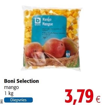 Promoties Boni selection mango - Boni - Geldig van 18/07/2018 tot 31/07/2018 bij Colruyt