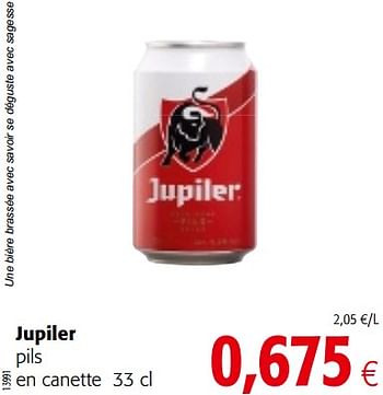Promotions Jupiler pils - Jupiler - Valide de 18/07/2018 à 31/07/2018 chez Colruyt