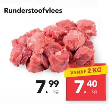 Promoties Runderstoofvlees - Huismerk - Buurtslagers - Geldig van 20/07/2018 tot 26/07/2018 bij Buurtslagers