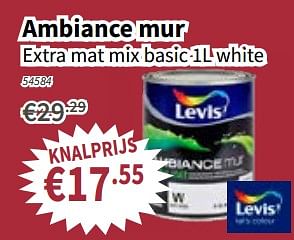 Promoties Ambiance mur - Levis - Geldig van 19/07/2018 tot 01/08/2018 bij Cevo Market