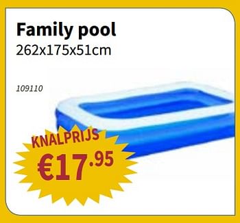 Promoties Family pool - BestWay - Geldig van 19/07/2018 tot 01/08/2018 bij Cevo Market