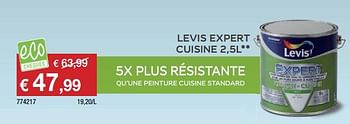 Promotions Levis expert cuisine - Levis - Valide de 18/07/2018 à 29/07/2018 chez Hubo
