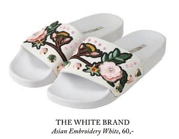 Promoties Asian embroidery white - THE WHITE BRAND - Geldig van 17/04/2018 tot 31/07/2018 bij De Bijenkorf