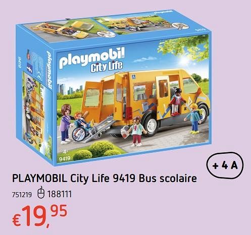 bus playmobil 9419
