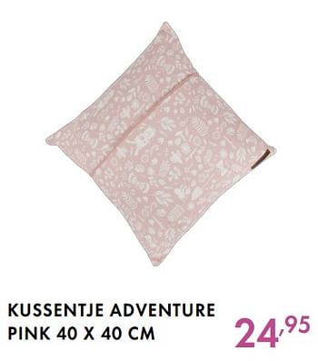 Promotions Kussentje adventure pink - Little Dutch - Valide de 22/07/2018 à 18/08/2018 chez Baby & Tiener Megastore