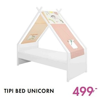 Promoties Tipi bed unicorn - Lifetime Kidsrooms - Geldig van 22/07/2018 tot 18/08/2018 bij Baby & Tiener Megastore