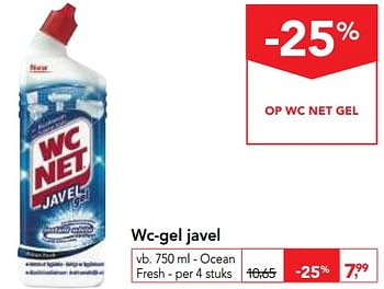 Promotions Wc-gel javel - WC Net - Valide de 01/08/2018 à 14/08/2018 chez Makro