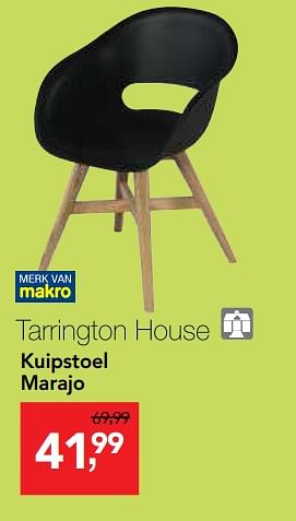Promoties Kuipstoel marajo - Tarrington House - Geldig van 01/08/2018 tot 14/08/2018 bij Makro