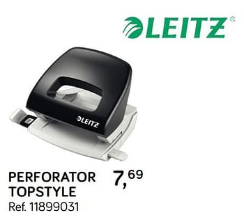 Promoties Perforator topstyle - Leitz - Geldig van 31/07/2018 tot 11/09/2018 bij Supra Bazar