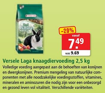 Promoties Versele laga knaagdiervoeding - Versele-Laga - Geldig van 30/07/2018 tot 07/08/2018 bij Maxi Zoo