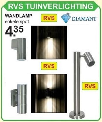 analyseren Blaze Verslinden Diamant Wandlamp - Promotie bij Van Cranenbroek