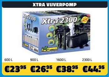 Promoties Xtra vijverpomp - X-TRA - Geldig van 01/08/2018 tot 31/08/2018 bij Bouwcenter Frans Vlaeminck