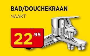 Promoties Bad-douchekraan - Sanimar - Geldig van 01/08/2018 tot 31/08/2018 bij Bouwcenter Frans Vlaeminck