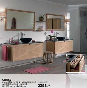 Promoties Cross meubelopstelling - Balmani - Geldig van 01/08/2018 tot 02/09/2018 bij X2O
