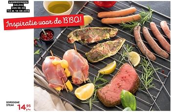 Promoties Dordogne steak - Huismerk - Alvo - Geldig van 08/08/2018 tot 14/08/2018 bij Alvo