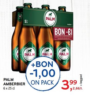 Promoties Palm amberbier - Palm - Geldig van 01/08/2018 tot 14/08/2018 bij Alvo
