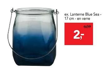 Promotions Lanterne blue sea - Produit maison - Makro - Valide de 01/08/2018 à 14/08/2018 chez Makro