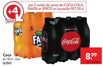 Promotions Coca - Coca Cola - Valide de 01/08/2018 à 14/08/2018 chez Makro