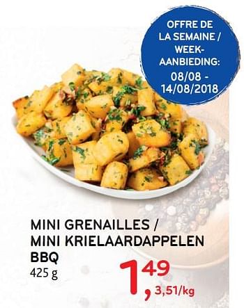 Promoties Mini grenailles - Huismerk - Alvo - Geldig van 08/08/2018 tot 14/08/2018 bij Alvo