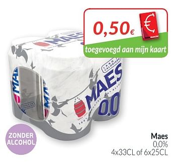 Promoties Maes - Maes - Geldig van 01/08/2018 tot 27/08/2018 bij Intermarche