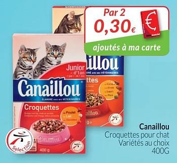 Canaillou Canaillou Croquettes Pour Chat En Promotion Chez Intermarche