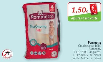 Couches Premium New Born, taille 1 : 2-5 kg Pommette - Intermarché