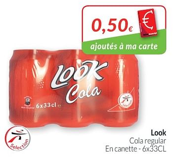 Promotions Look cola regular - Look - Valide de 01/08/2018 à 27/08/2018 chez Intermarche