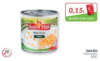 Promotions Saint eloi mais tendre - Saint Eloi - Valide de 01/08/2018 à 27/08/2018 chez Intermarche