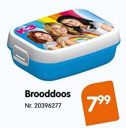 Promoties Brooddoos - K3 - Geldig van 31/07/2018 tot 09/09/2018 bij Fun