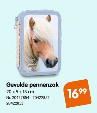 Promoties Gevulde pennenzak - Coole Kids - Geldig van 31/07/2018 tot 09/09/2018 bij Fun