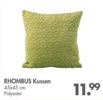Promoties Rhombus kussen - Huismerk - Casa - Geldig van 30/07/2018 tot 26/08/2018 bij Casa