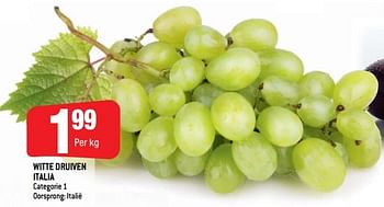 Promoties Witte druiven italia - Huismerk - Smatch - Geldig van 08/08/2018 tot 14/08/2018 bij Smatch