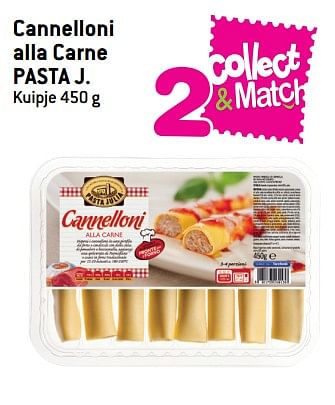 Promoties Cannelloni alla carne pasta j. - Pasta Julia - Geldig van 08/08/2018 tot 21/08/2018 bij Match