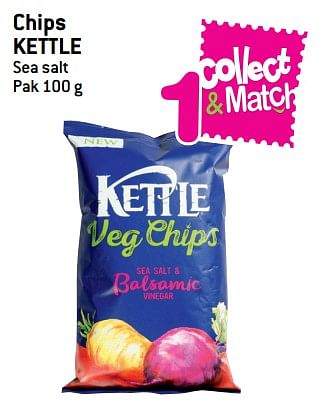 Promoties Chips kettle - Kettle - Geldig van 08/08/2018 tot 21/08/2018 bij Match